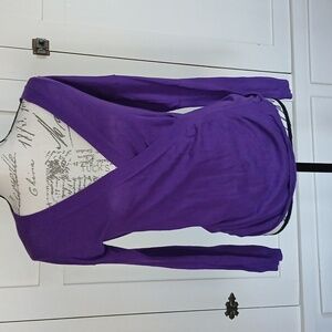 MODA INTERNATIONAL WRAP SWEATER